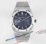 Swiss Clone Audemars Piguet Royal Oak 15500 Blue Dial Watch Stainless Steel 41MM 